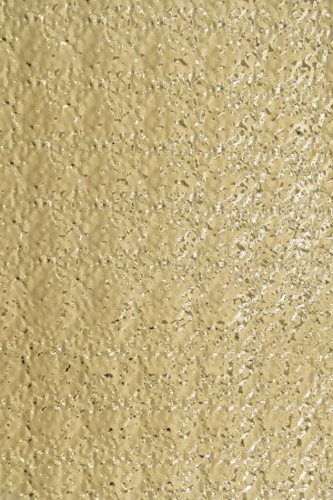 Immagine di PANNELLO IN ACCIAIO EFFETTO BATTUTO GRANA FINE ORO LUCIDO 