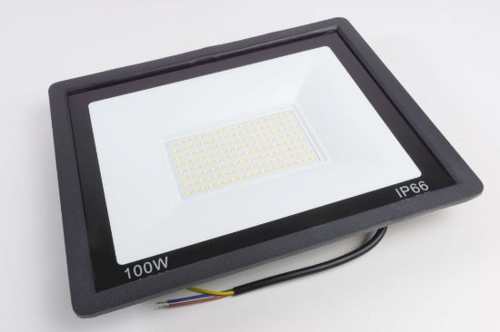 Immagine di FARETTO LED DA CANTIERE FLOOD LIGHT PROFESSIONALE 100W 